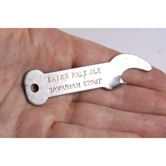 Vintage Pilsner Extra Pale Ale Bavarian Stout beer bottle opener, church key - Picture 2 of 8